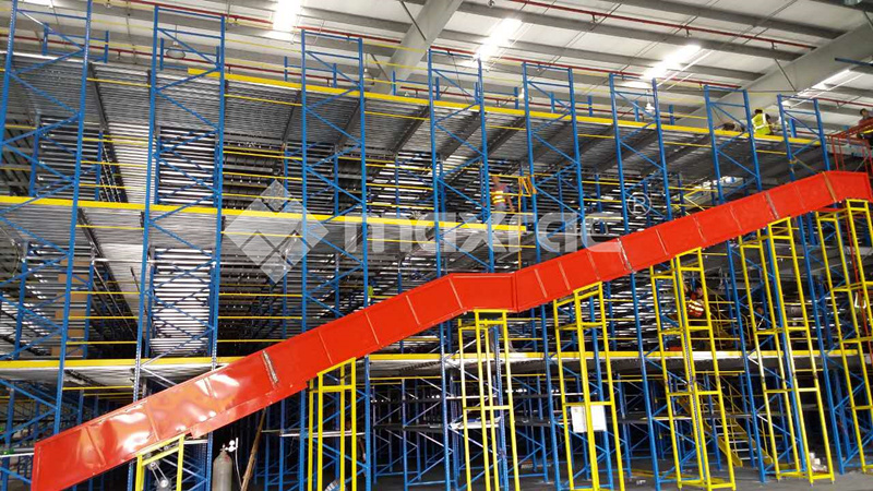 Mezzanine floor system