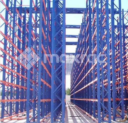 Pallet racking systems installation