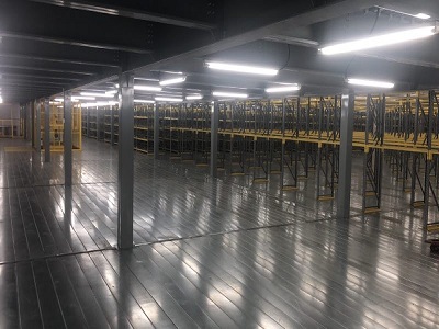 Steel Mezzanine Platform for Leading E-commerce Service Provider