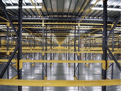 Steel Mezzanine Platform for Leading E-commerce Service Provider