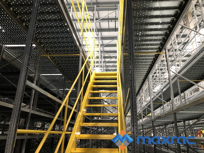 Steel Mezzanine Platform for Leading E-commerce Service Provider