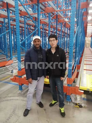 Maxrac Pallet Shuttle System Installed in Morocco