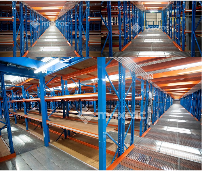 Mezzanine steel platform project in Southeast Asia