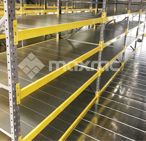 Steel shelving