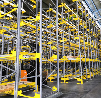 Radio Pallet Shuttle Rack System