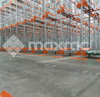 Drive in Racking System with Shuttle Cart in New Zealand