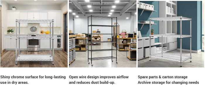 Chrome Shelving