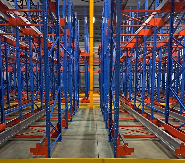 Pallet shuttle system project in Belgium