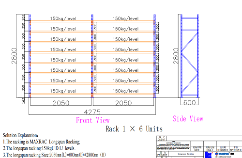 Maxrac Expands Production Capacity for Heavy Duty Longspan Shelving Systems Maxrac Expands Production Capacity for Heavy Duty Longspan Shelving Systems