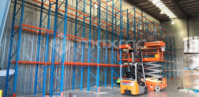 Double-Deep Pallet Rack Project In Auckland, New Zealand