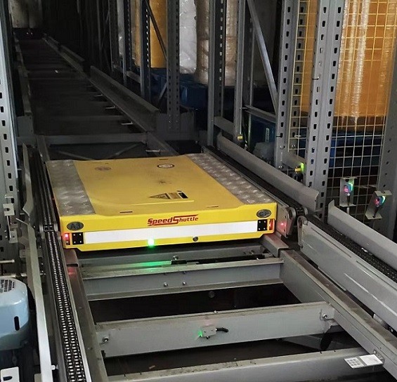 Maxrac 4-way pallet shuttle project was successfully completed