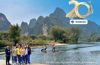 Maxrac 20th Anniversary Travel | All the way together, Wonderful company