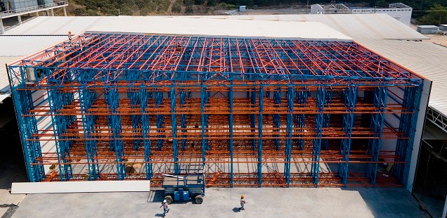 Self support racking Project in Guatemala