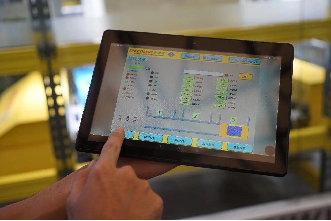 The Pallet Shuttle is a high-density compact storage solution that uses powered shuttles to automatically carry loads into the rack.